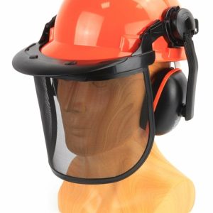 KIT PROTEÇÃO COM CAPACETE VISEIRA E ABAFADORES 3 EM 1
