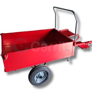 ATRELADO AGRÍCOLA BASCULANTE P/MOTOENXADA – RODA TRATOR 400×8