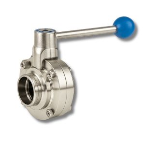 VÁLVULA BORBOLETA EM INOX DN25