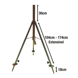 TRIPÉ DE REGA P/ CANHÃO REFORÇADO 1.1/2″ EXTENSÍVEL-MS-7193